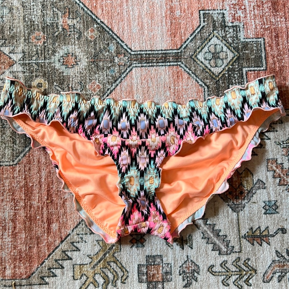 Victoria’s Secret Ruffle Cheeky Bikini Bottom